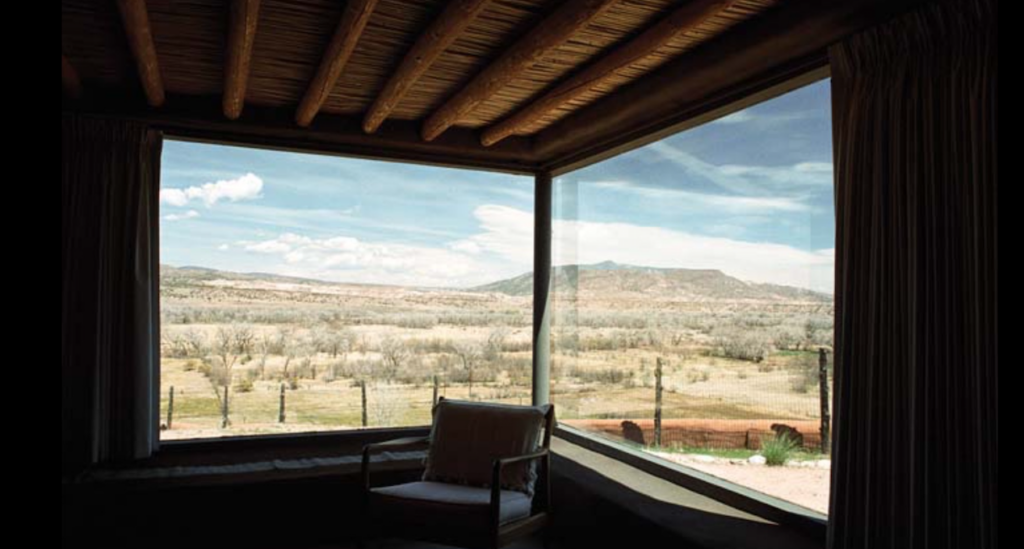 Narrative of Place Lessons from the Masters Okeefe Home View towards Ghost Range